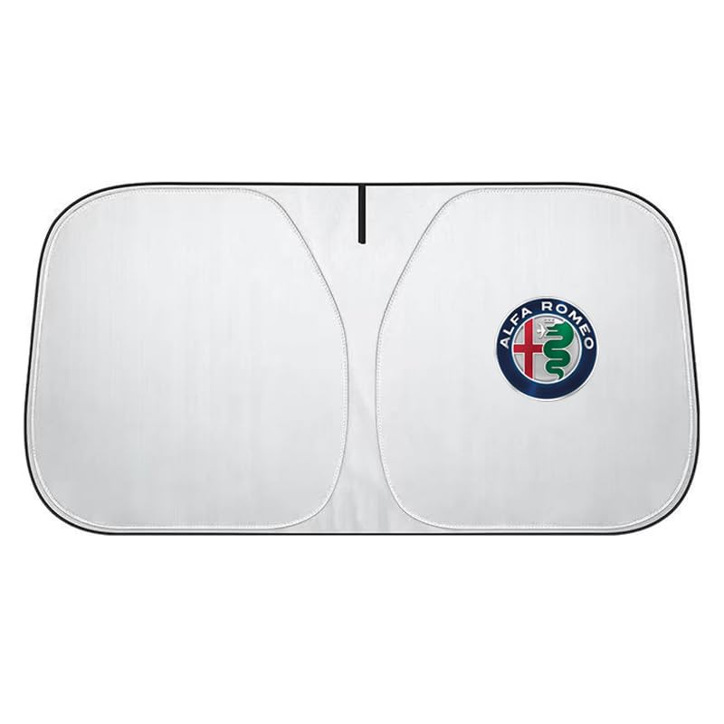 YXDM Car Windshield Sun Shade for Alfa Romeo Giulia 2016-2022 2023, Foldable Front Window Sunshade...