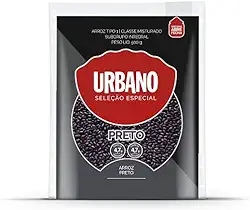Urbano, Arroz Preto, Tipo 1, Seleção Especial - 1kg