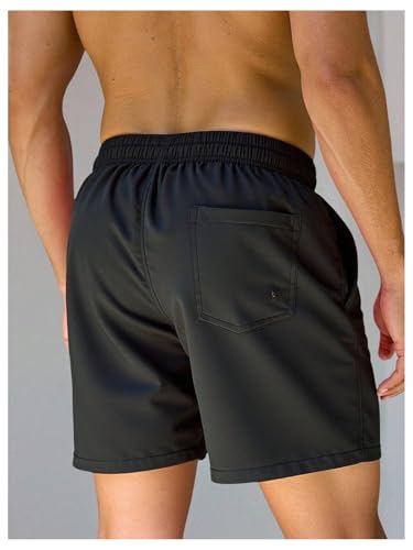 SOLY HUX Men's Leopard Swim Trunks Cheetah Print Drawstring Waist Bathing Suit Beach Board Shorts2