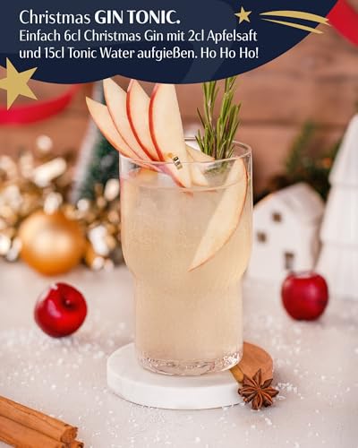 Winter Wonderland Spirits - Winter Gin - 0,5 Ltr. - 40% vol. - Vegan - mit magischem Glitzer-Effekt!