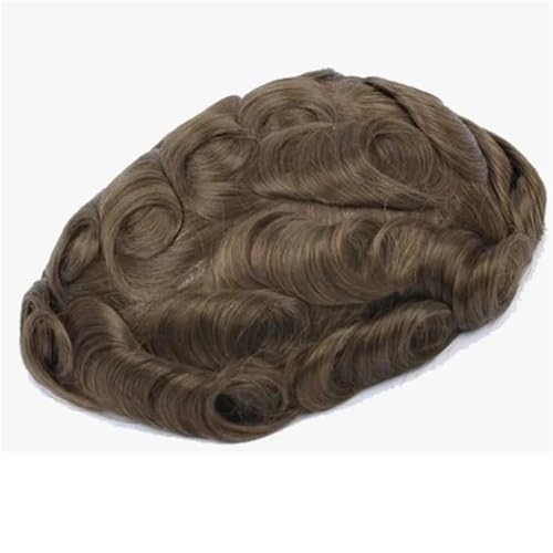 Prothèse capillaire homme en PU 0.04mm en cheveux humains indiens