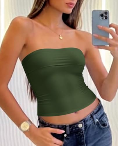 Save 37% on Tankaneo Women's Strapless Tube Tops with code LA3UZJPP