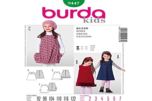 Burda B9447 Patron de Couture Robe 19 x 