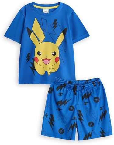 Pokemon Pikachu Conjunto de pijama para meninos de 2 peças | Part...