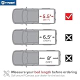 Tyger Auto T1 Soft Roll-up Truck Bed Tonneau Cover Compatible with 2021-2026 Ford F-150; Lightning | 5.5' (67") Bed | TG-BC1F9064 - Image 2