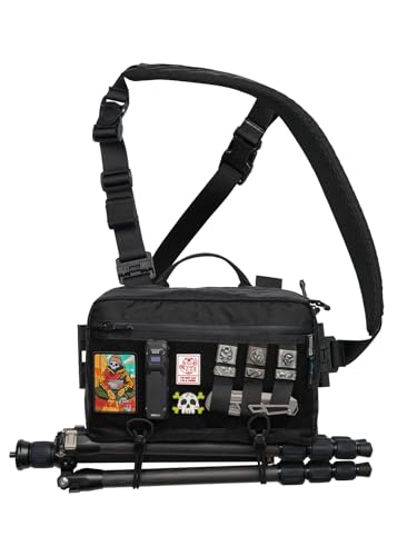 TACTICAL_GEEK L3 Pro EDC Crossbody Bag, Chest Bag with Adjustable