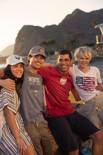 Life Is Good Men's Vintage Crusher Graphic T-Shirt Baseball, Faded Red, Medium #TOP3