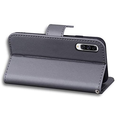 Greaked for Samsung A10/A20/A30/A50/A50/A50S/A30S Capa protetora de couro PU com compartimento para