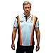 Grandprix Originals Men's Gulf Racing Team Polo (S) Blue