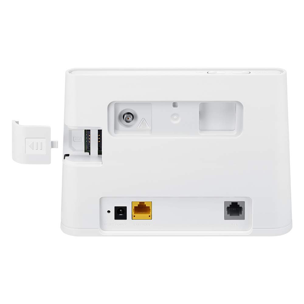HUAWEI B311-221- Router 4G Wireless LTE 150 MBps, WiFi Mobile, con 1 Porta GE LAN/WAN, WiFi da 300 MBps di Velocità, Bianco, Versione 2023