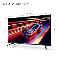 TuTu TUS42FD1A Fernseher 42 Zoll (106cm), Full HD Smart TV, Android TV mit WLAN, Bluetooth, APP Store, Chromecast, USB, HDMI, Triple Tuner DVB-C/S/S2/T/T2 – Ansicht 8