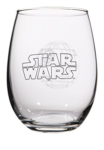 Star Wars Collectible Wine Glass Set (Death Star)16 Oz #TOP2