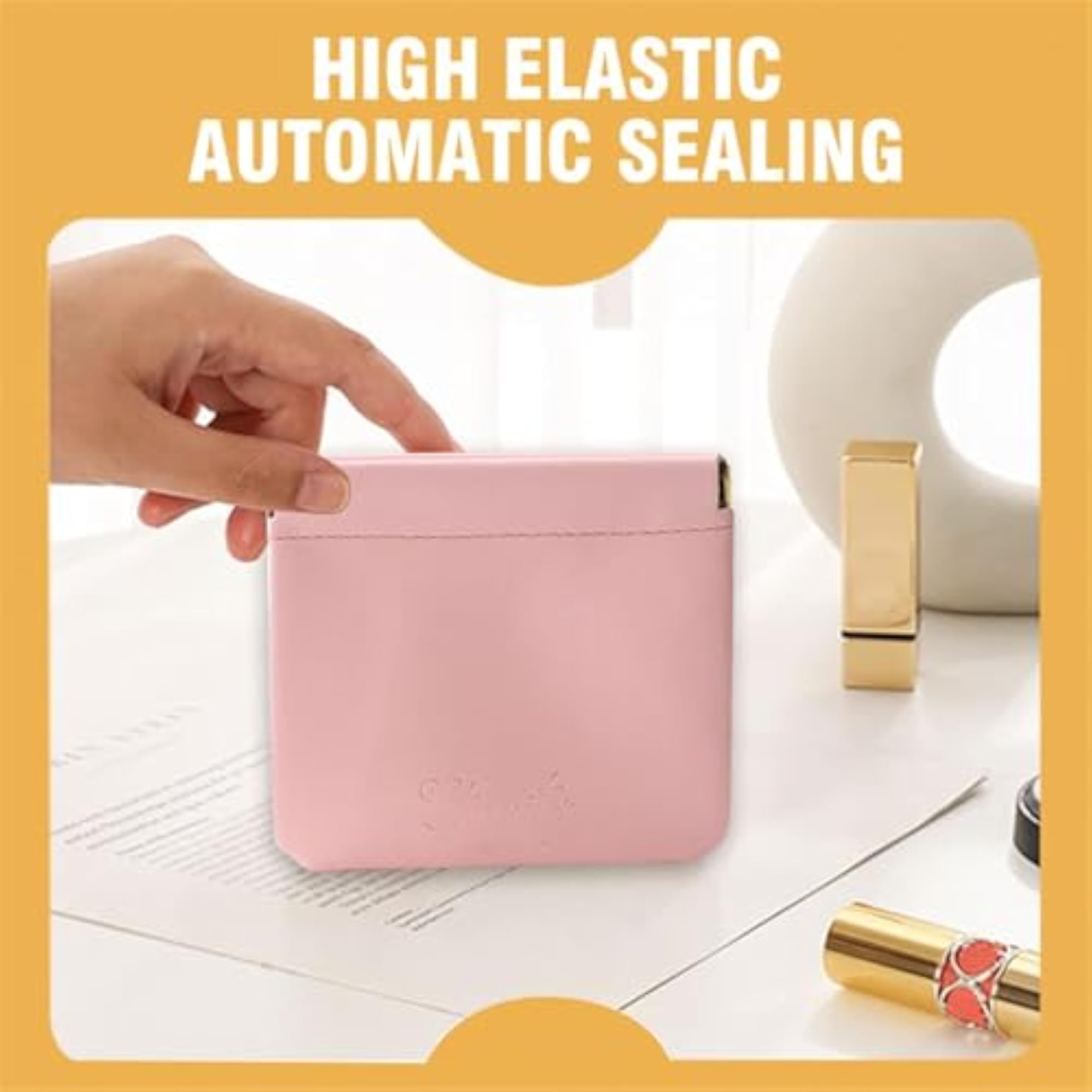 4PCS Glorihoby Pocket Cosmetic Bag Set for Women