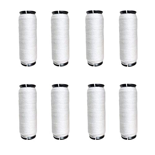 8 Rolls Cotton Eyebrow Threading Thread Facial Hair Removal Epilator Cotton Thread