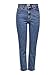 Produktbild ONLY Damen Straight Jeans onlEMILY HW ST RAW JNS DB MAE 0005 NOOS, Blau (Dark Blue Denim), W31/L30 (Herstellergröße: 31)