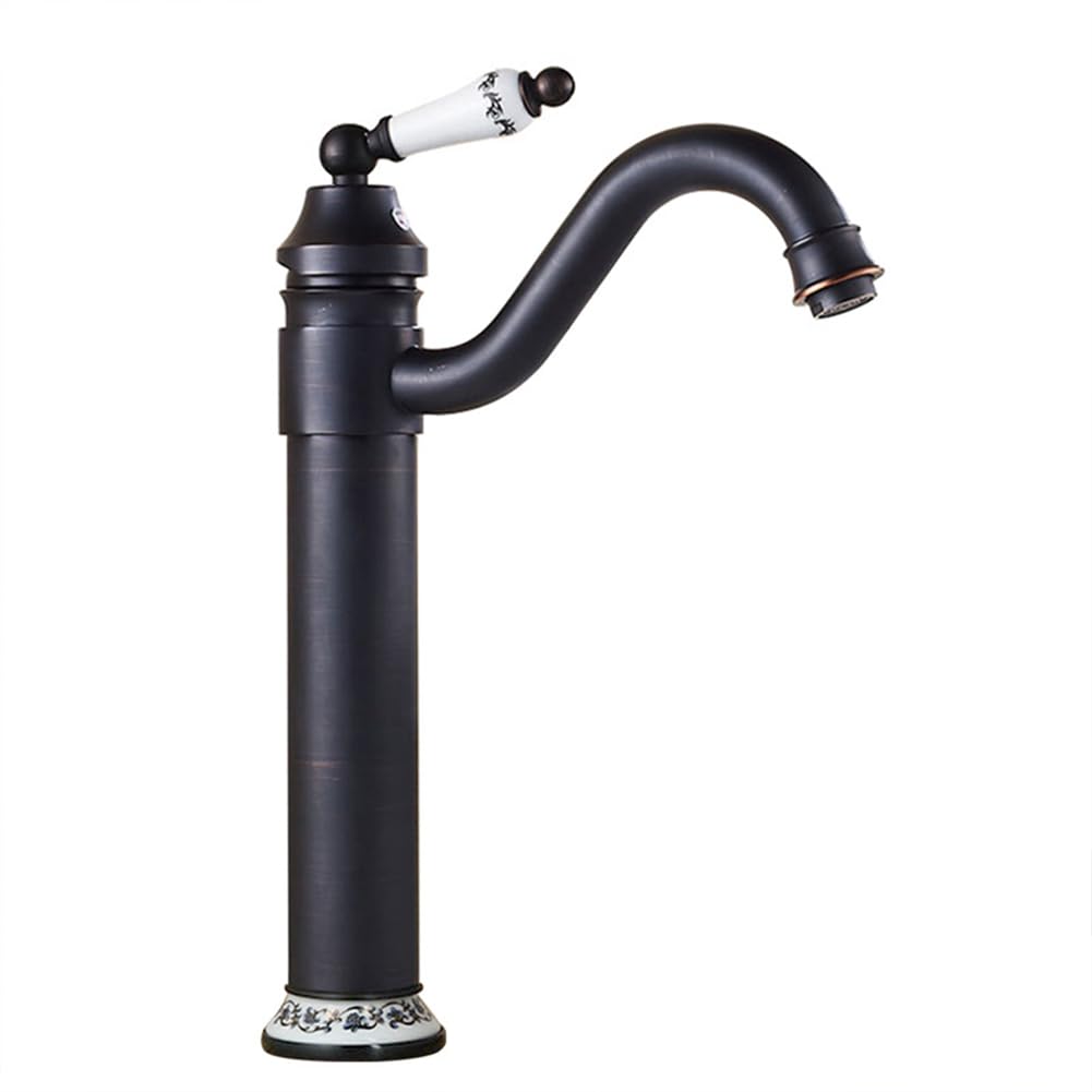 Robinet de salle de bain rotatif en laiton pour remplacer un mitigeur de lavabo bas ou usé
