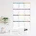 2026 Yearly Wall Calendar - Large Yearly Calendar 2026, Jan 2026 - Dec 2026, 25.2'' x 38.2''(Open), 2026 Calendar 12 Months, Yearly Wall Calendar 2026 with To-do Lists, Notes, Stickers, All At One Page