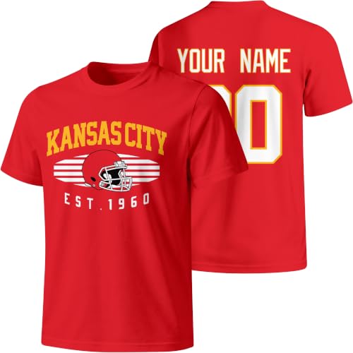 Image of ANTKING T Shirt Custom Short Sleeves for Men Women Youth | Crew Neck T Shirt with Custom Name Number Gift