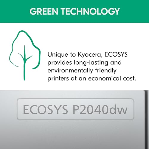 Kyocera 4105871 Ecosys P2040Dw Monochrome Network Laser Printer thumb #9