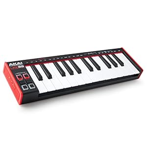 AKAI Professional LPK25 – USB MIDI Keyboard Controller with 25 Responsive Synth Keys for Mac and PC, Arpeggiator and…