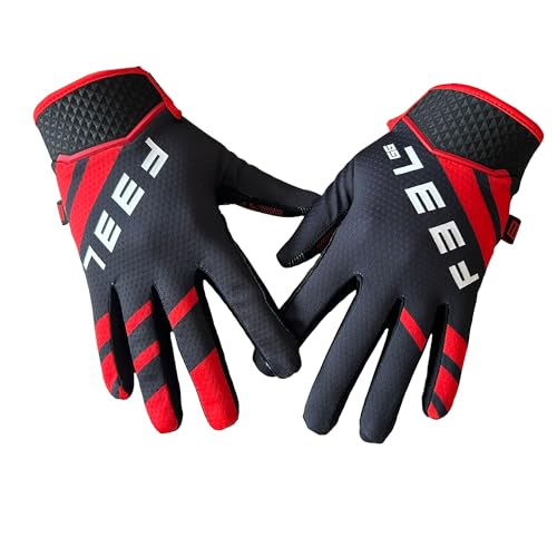 Gants de course F33L SR3 Diamond Sim tricolores avec grip haute densité