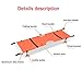XBDDERGOU Emergency Rescue Stretcher, with Two Steel Bars Portable Stretcher, for Hospital Clinic Home Sports venues Ambulance Weight Capacity 350 lb