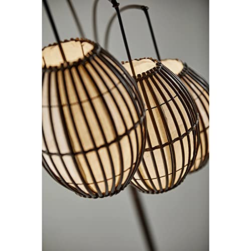 Adesso 4026-26 Maui Arc Lamp, 82 In, 3X60W Incandescent,13 Cfl, Antique Bronze, 1 Floor Lamp #TOP5