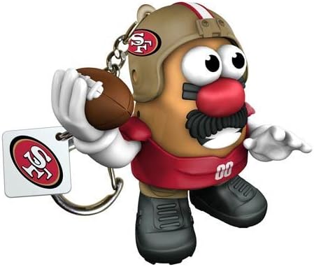 Promotional Partners Worldwide NFL San Francisco 49ers Mr Potato Head Keychain