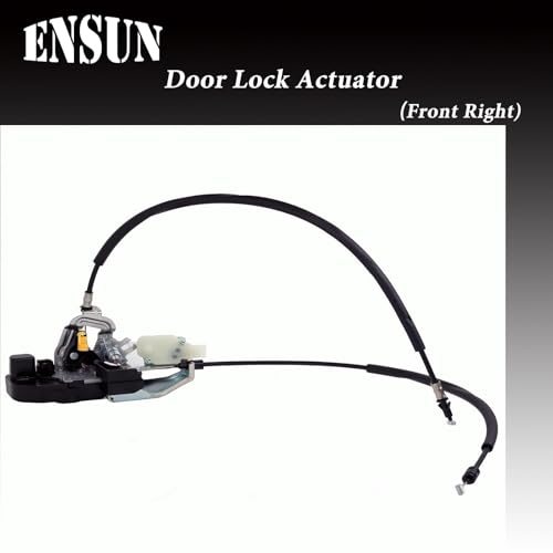 Ensun Door Lock Actuator Motor Front Right Passenger Side Compatible with 2015 2016 2017 218 2019 2020 2021 2022 2023 Challenger Door Latch Assembly