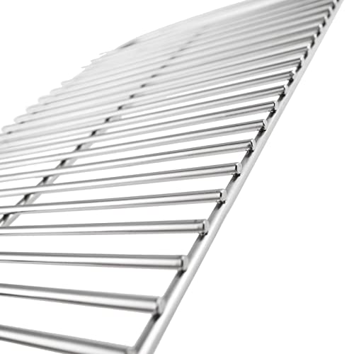 BBQration Grill Parts for Char-Broil Classic 280 2-Burner 463672817, 463672717 G320-0200-W1, G215-0203-W, Cooking Grate, Burner, Heat Plates Shield Tent, Crossover Tube, Universal Grease Cup