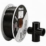 Kohlefaser-Polypropylen-Filament 1,75 mm, verzugsfreies und feuchtigkeitsfreies Filament, kompatibel mit Bambu LAB, QIDI MAX3, FLASHFORGE Adventurer 5M,Prusa 3D-Drucker,700g, Schwarz