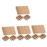 HAWILLOSCH Lot De 4 Boîtes De Déménagement Avec Séparateurs En Verre Et En Carton Pour...