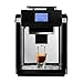 W pełni automatyczny ekspres do kawy, ekspres do kawy z wbudowanym młynkiem do kawy z zadziorami i spieniaczem do mleka do napojów Cafe Americano, Latte i Cappuccino