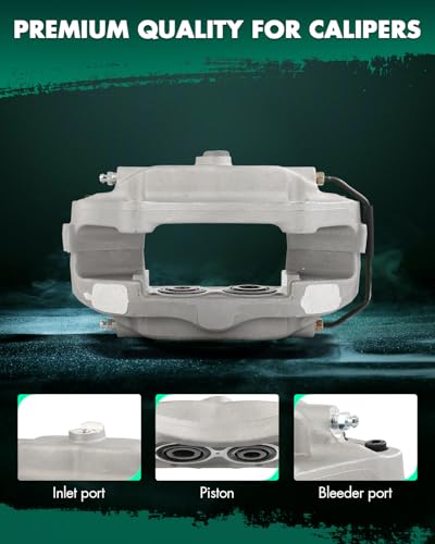 Image of SCITOO 185084 185085 Rear Left & Right Disc Brake Calipers Assembly Without Bracket for Chrysler for 300,for Dodge for Challenger /for Charger /for Magnum,for Jeep for Grand Cherokee
