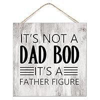 Targa In Legno Personalizzata Per Papà – 20x10 Cm Con Scritta "Thanks For The Great Genes", Regalo Fai Da Te Per La Festa Del Papà