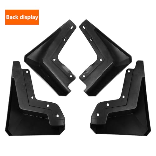 Image of 4pcs Mud Flaps Mud Splash Guard Mudguards for Tesla Cybertruck 2023 2024 2025 Splash Fender No Drilling Precision Fit Exterior Accessories