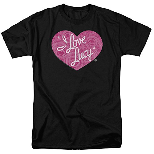 I Love Lucy- Floral Logo T-Shirt Size S