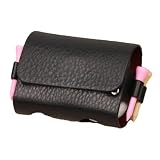 Golftasche für Wertsachen – PU-Balltasche, kompakte Hülle, tragbarer Organizer | Damen-Golftasche für den Sport, der 2 Bälle und 4 Tees für das Camp trägt