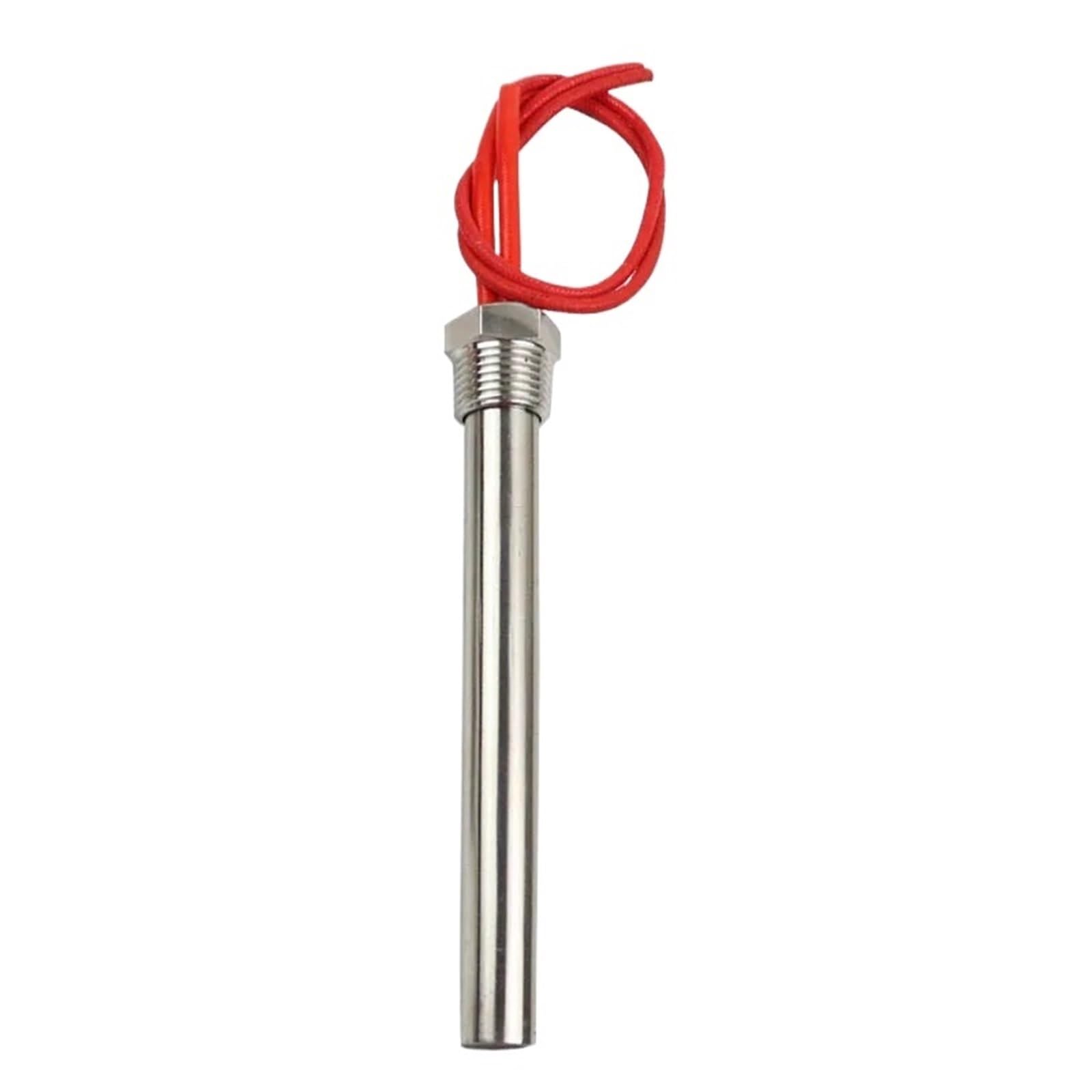 220 V Heizpatrone DN15 (21 mm), 2,5 kW/3 kW, zylindrisches Tauchheizelement, rohrförmig, 1/2 Zoll, Wasser, 1 Stück(3KW 16x400mm)