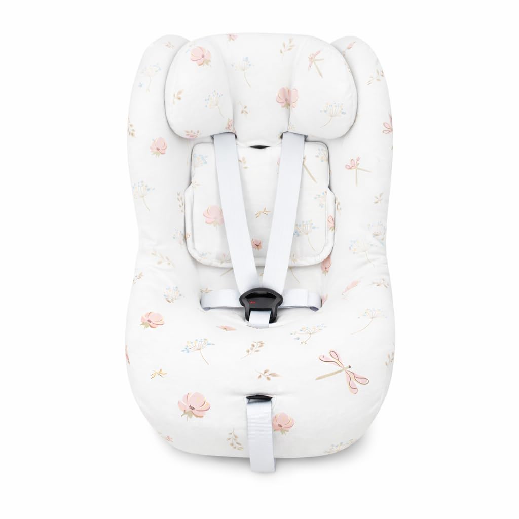 JYOKO KIDS Funda Compatible con Cybex Sirona G i-Size, G2 i-Size, M2 i-Size, S/S-Fix, T/T-Fix y GB Vaya i-Size (Dragonfly)