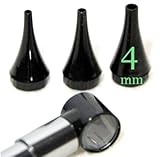60 Count - Dr Mom 4 mm Disposable Otoscope Specula - Premium Quality for Dr Mom Third Generation Slimline and Original Model otoscopes ONLY
