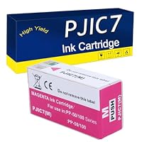 Amazon.co.jp: for EPSON PJIC7 PJIC7-K PJIC7-C PJIC7-M 28ML用互換