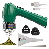 Mamba Original 1g Green USB Electric Herb Grinder. Small Portable Metal Herbal Machine & Spice Mill for the Kitchen