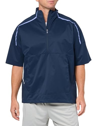 adidas Men's Core Provisional Short Sleeve Half Zip Jacket
