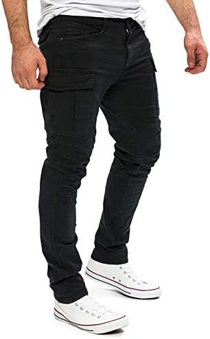 Yazubi Jayden - Herren Cargo Hose - Baumwoll Cargo Jeans