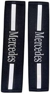 2 Pack Seatbelt Protector, Seat Belt Protector, Comfort While Driving.Radar Reflector Suitable for Women and Youth, Car Accessories, May Be Name or Logo, Suitable for Cars, Mercedes
