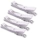 Produktbild Homean 4pcs Bettlakenhalter Verstellbare Bettlakenspanner Matratzenspanner Gummiband Mit Knopf Elastische Betttuchspanner Bügeltischspanner Bettlakenspanner für die Ecken von Bett, Sofa, Tischdecken