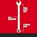 CRAFTSMAN Wrench Set, Metric, Jumbo, 5-Piece (CMMT12055)
