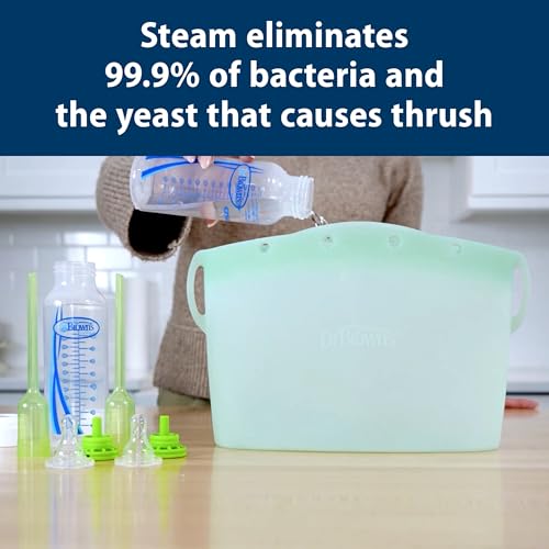 Image of Dr. Brown's Microwave Steam Silicone Sterilizer Bag