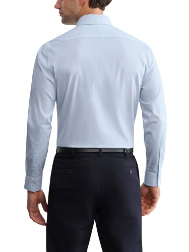 Image of Van Heusen Men's Dress Shirt Fitted Everyday Defense Stretch